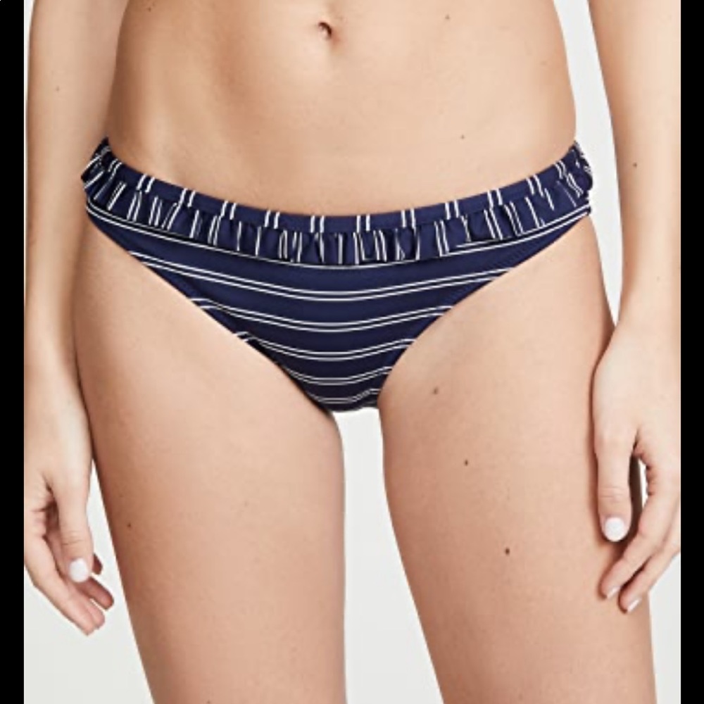 Solid and Striped Millie ruffle bikini bottom